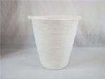 Whilte cotton rope laundry basket with handles